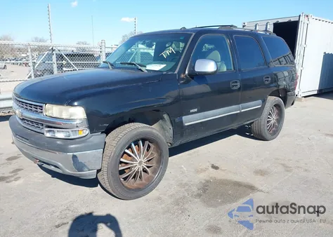 2002 Chevrolet Tahoe Lt z USA, uszkodzony, nr VIN 1GNEK13Z62R281839